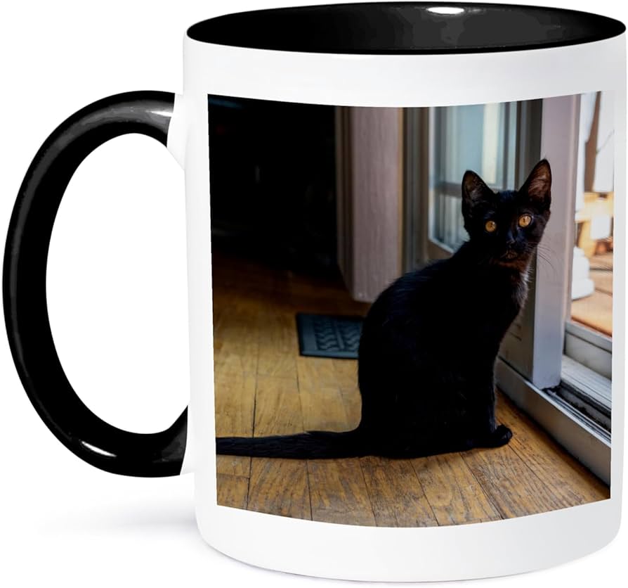 Custom Mugs Black