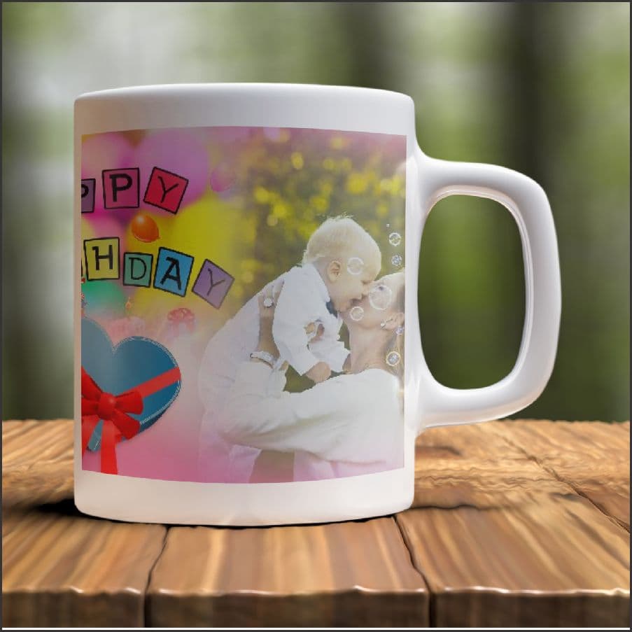 white coffee mug