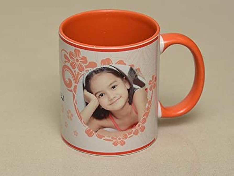 Orange Colour Mug