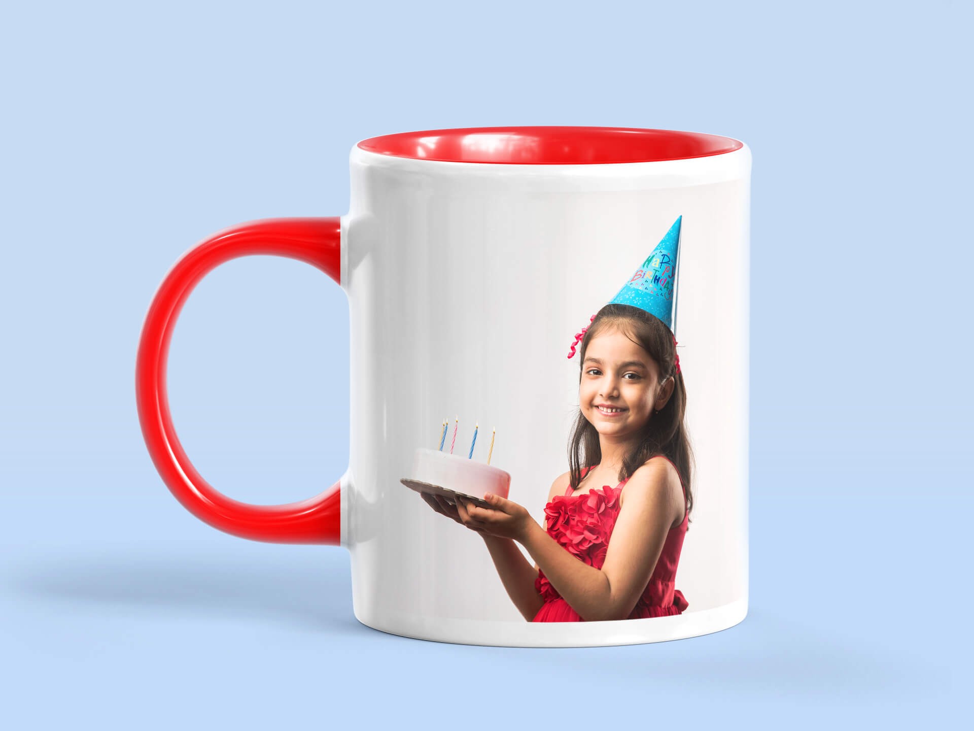Red Colour Mug