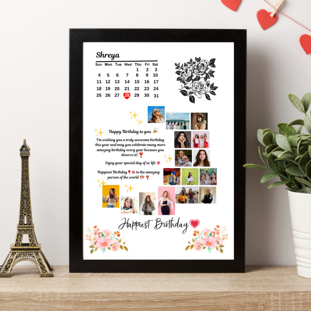 CALENDER PHOTO FRAME